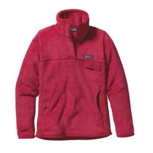 {Patagonia} Magenta Re-Tool Snap-T Pullover Fleece
